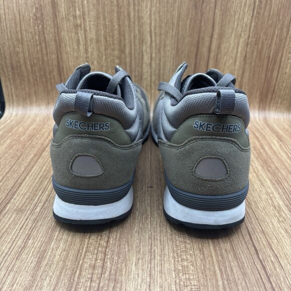 Skechers Originals Retro OG 85 Fashion Sneaker Olive/Gray Men’s Size 14 - Picture 4 of 8